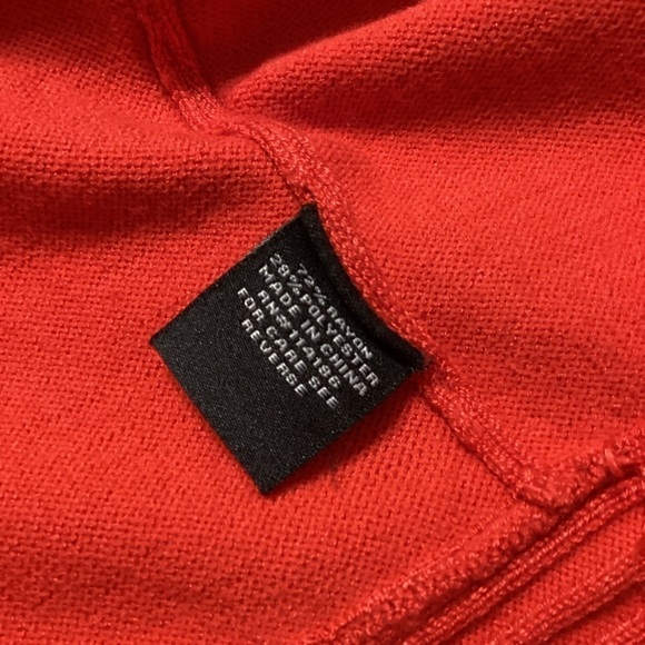 Verve Ami Women’s Red Sweater & Cardigan Open front Size Large - Picture 8 of 8